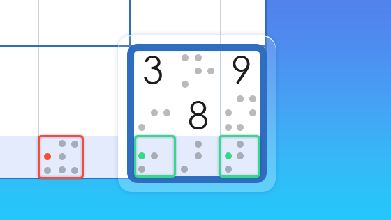 sudoku swordfish method